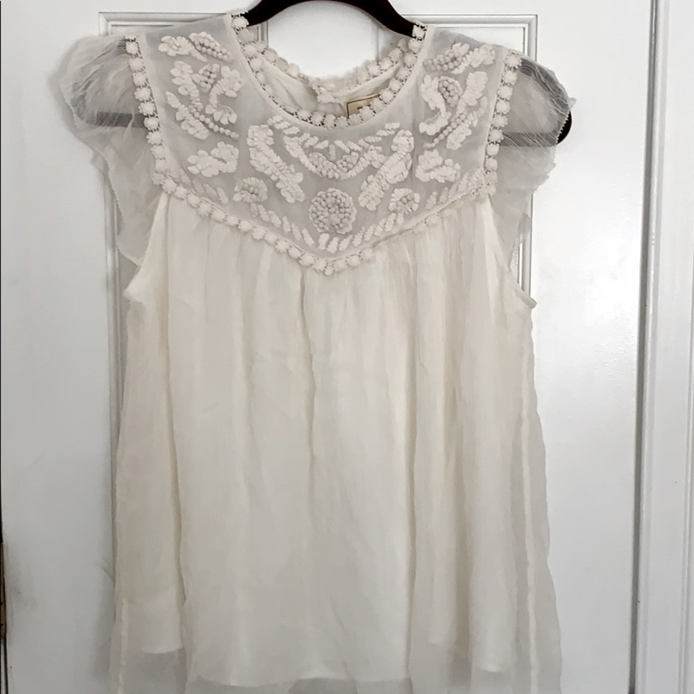 COPY - Lace Anthropologie top